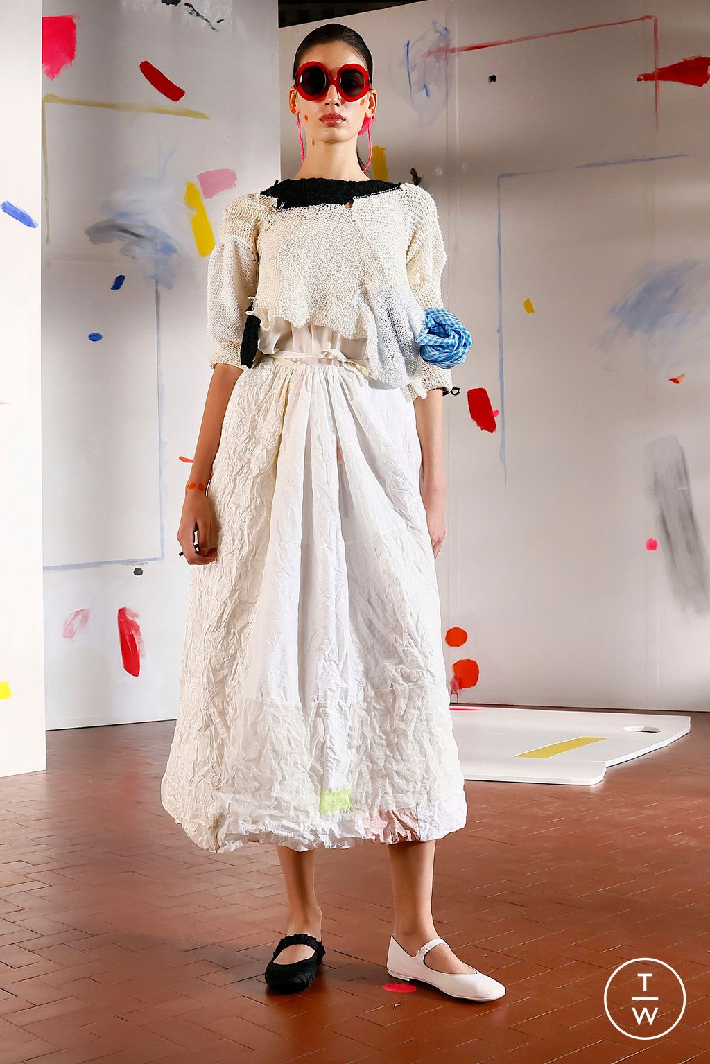 Fashion Week Milan Spring/Summer 2025 look 24 de la collection Daniela Gregis womenswear