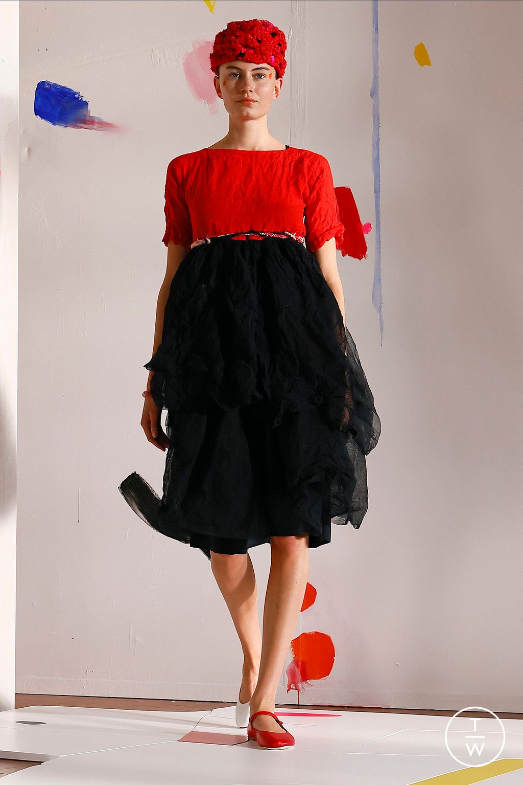 Fashion Week Milan Spring/Summer 2025 look 42 de la collection Daniela Gregis womenswear