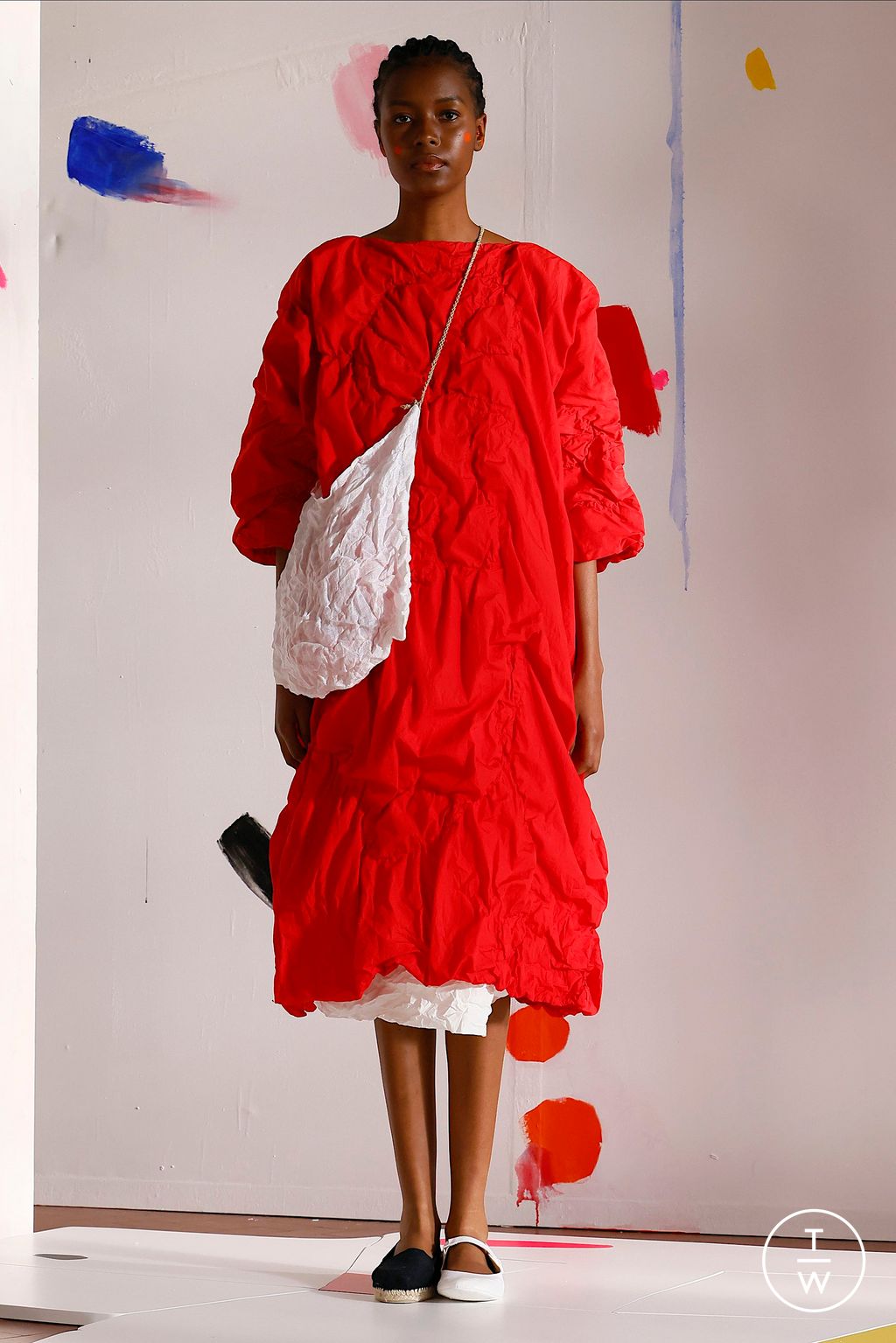 Fashion Week Milan Spring-Summer 2025 look 44 from the Daniela Gregis collection womenswear