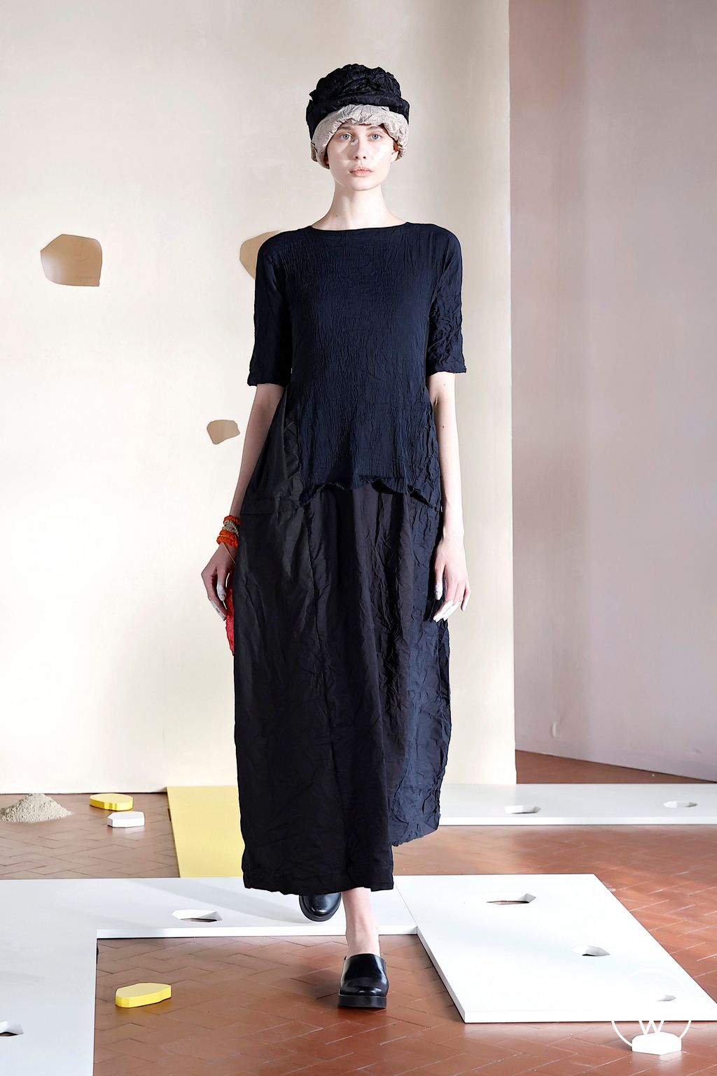 Fashion Week Milan Spring/Summer 2026 look 2 de la collection Daniela Gregis womenswear