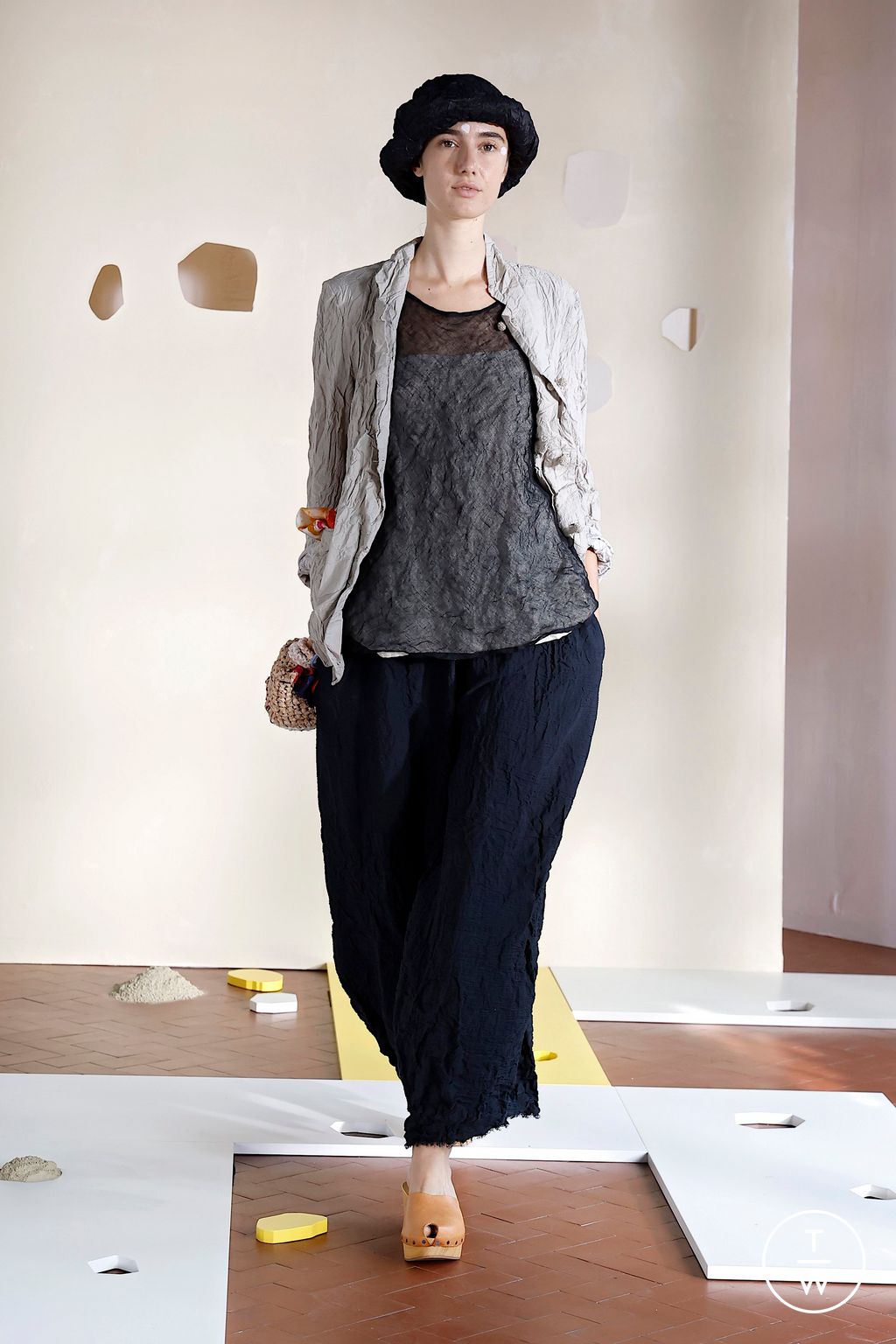 Fashion Week Milan Spring/Summer 2026 look 12 de la collection Daniela Gregis womenswear