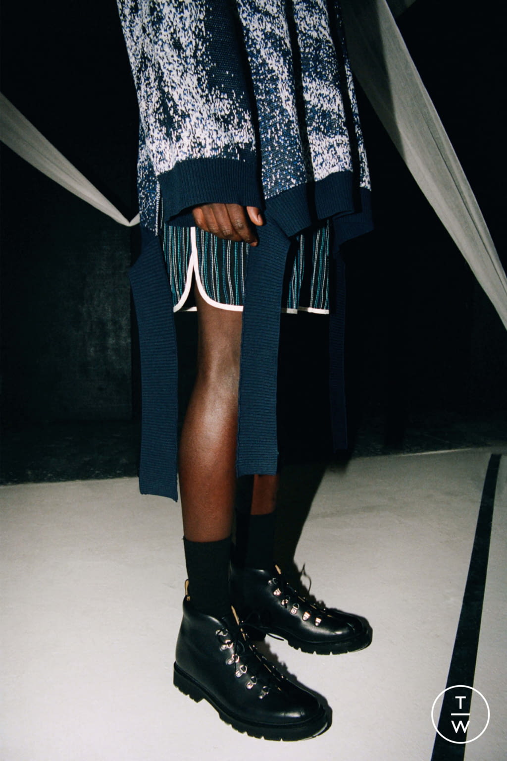 Fashion Week London Fall/Winter 2021 look 20 from the Danshan collection menswear