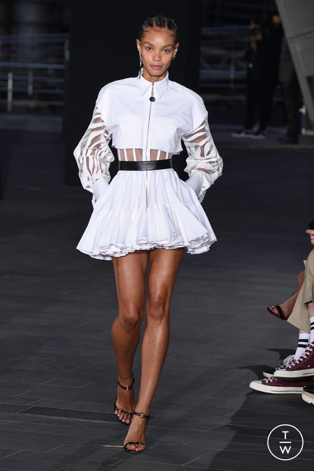 Fashion Week London Spring/Summer 2020 look 12 from the David Koma collection womenswear