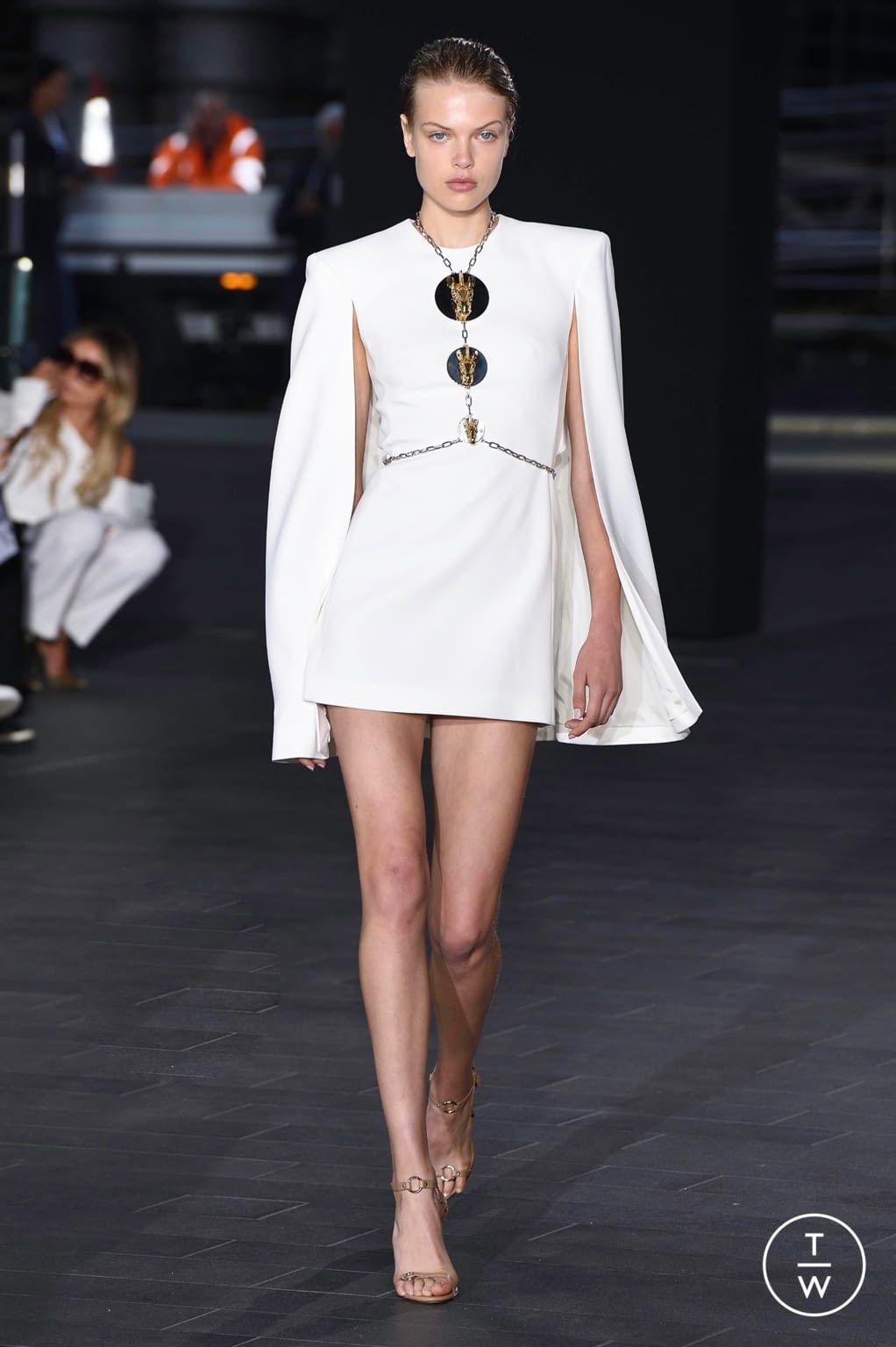 Fashion Week London Spring/Summer 2020 look 21 from the David Koma collection womenswear