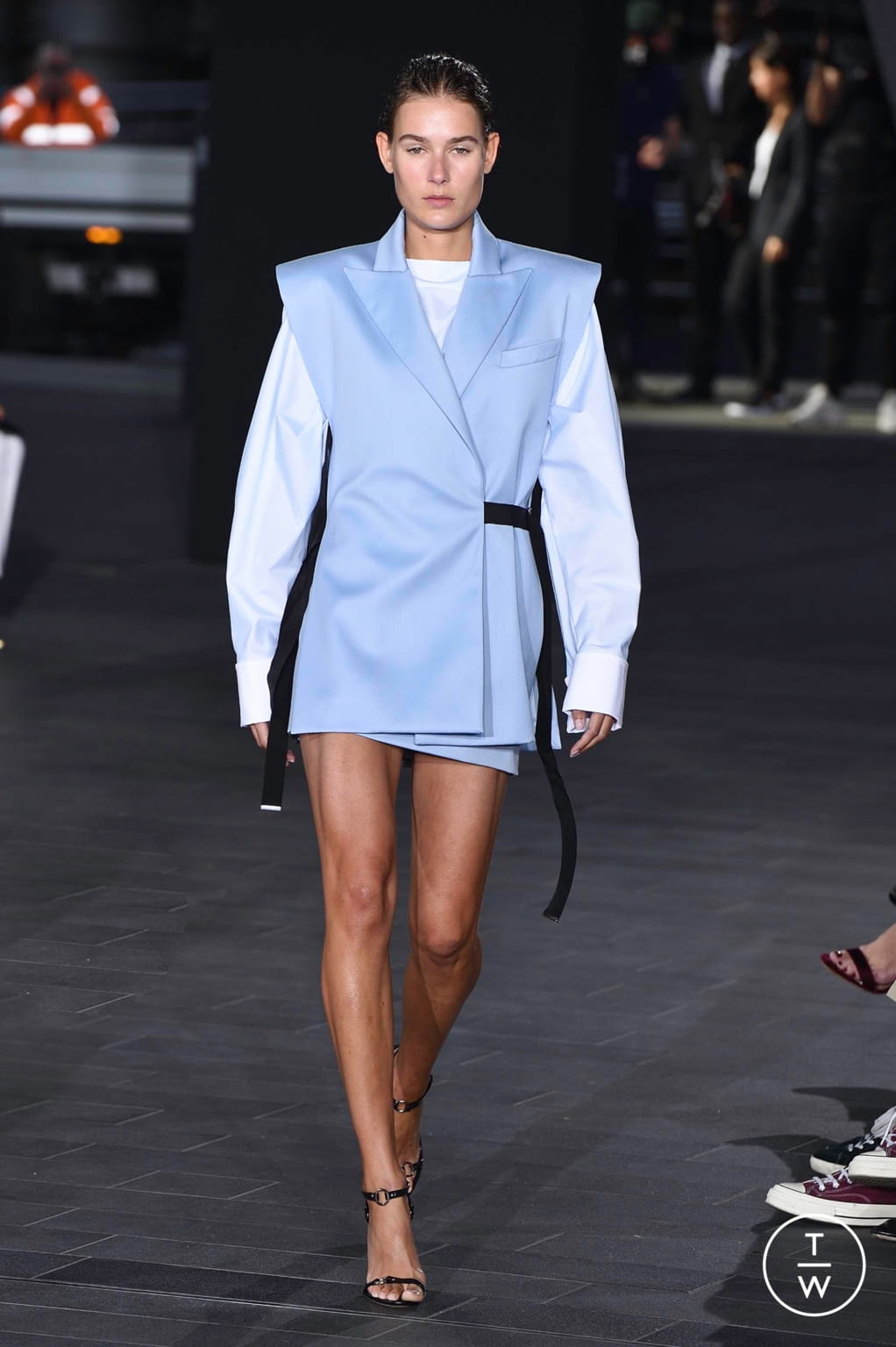 Fashion Week London Spring/Summer 2020 look 25 from the David Koma collection womenswear