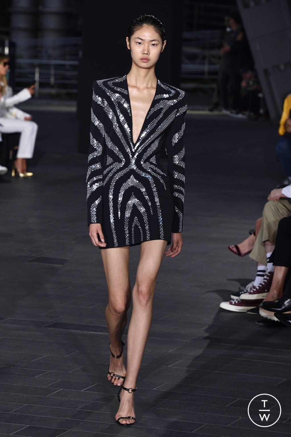 Fashion Week London Spring/Summer 2020 look 36 from the David Koma collection womenswear