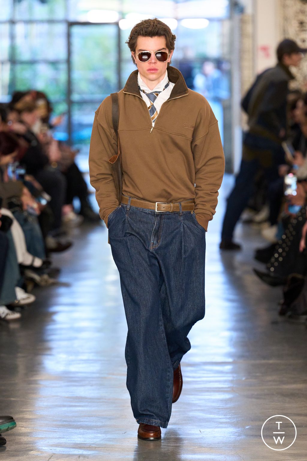 Fashion Week Milan Fall/Winter 2026 look 3 de la collection David Catalan menswear