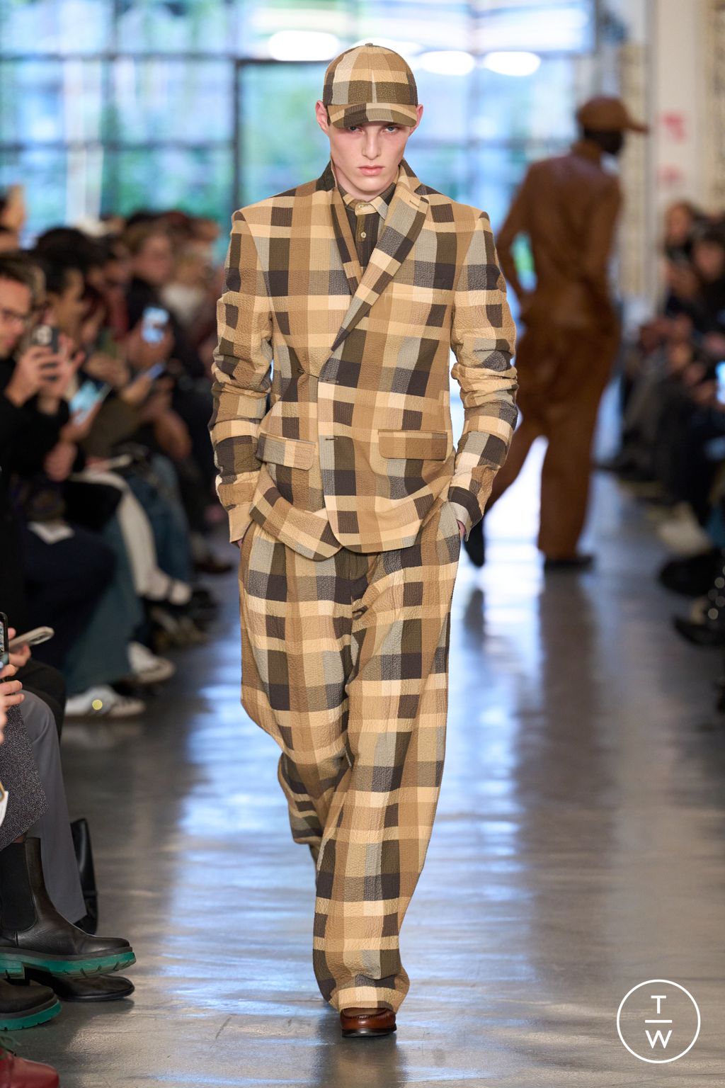 Fashion Week Milan Fall/Winter 2026 look 8 from the David Catalan collection menswear
