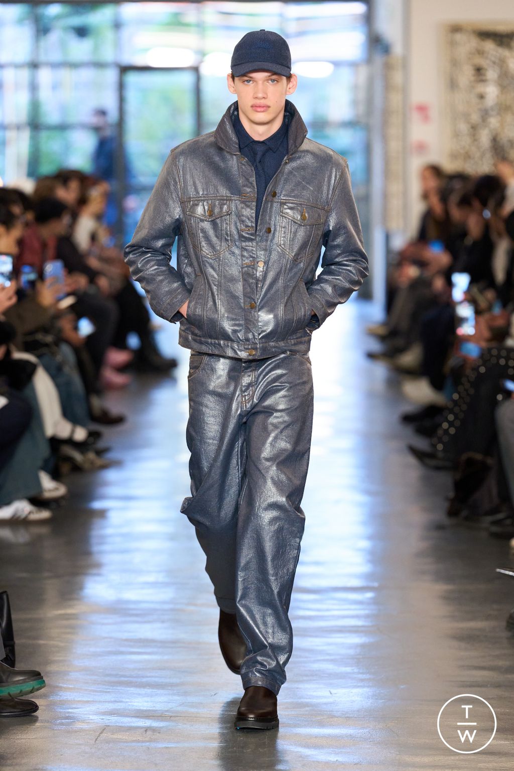 Fashion Week Milan Fall/Winter 2026 look 13 from the David Catalan collection menswear