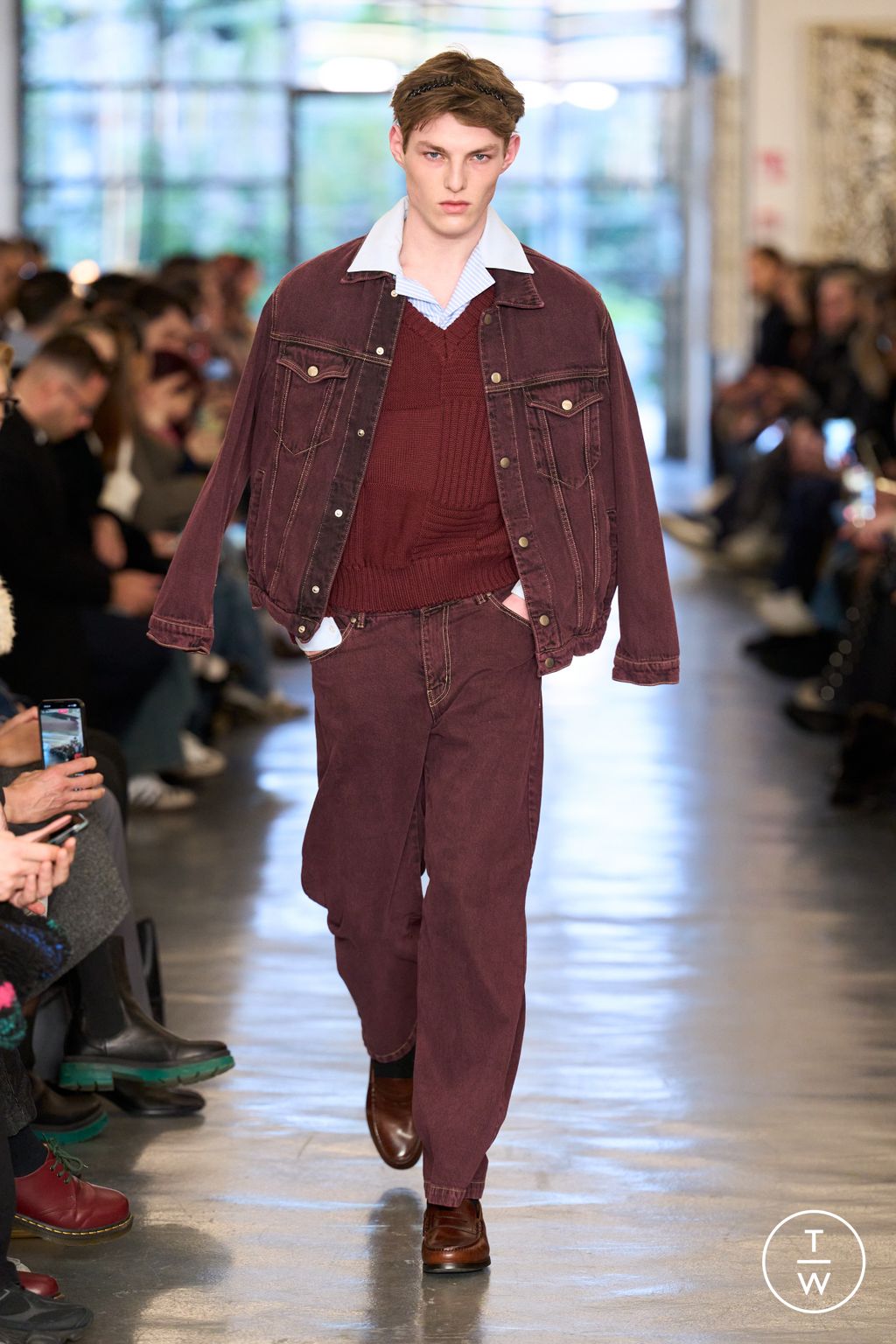 Fashion Week Milan Fall/Winter 2026 look 24 from the David Catalan collection menswear