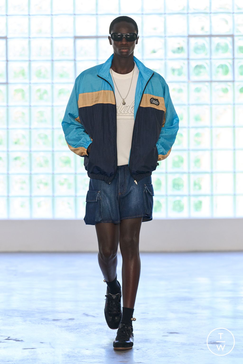Fashion Week Milan Spring/Summer 2026 look 9 from the David Catalan collection menswear