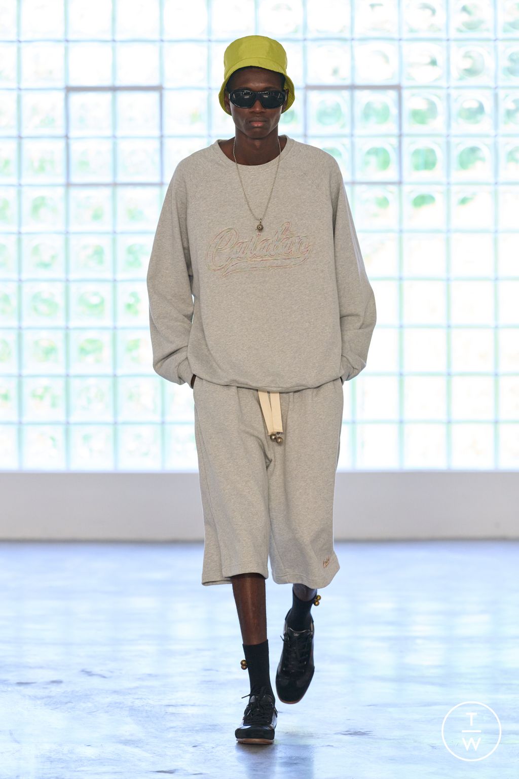 Fashion Week Milan Spring/Summer 2026 look 12 from the David Catalan collection menswear