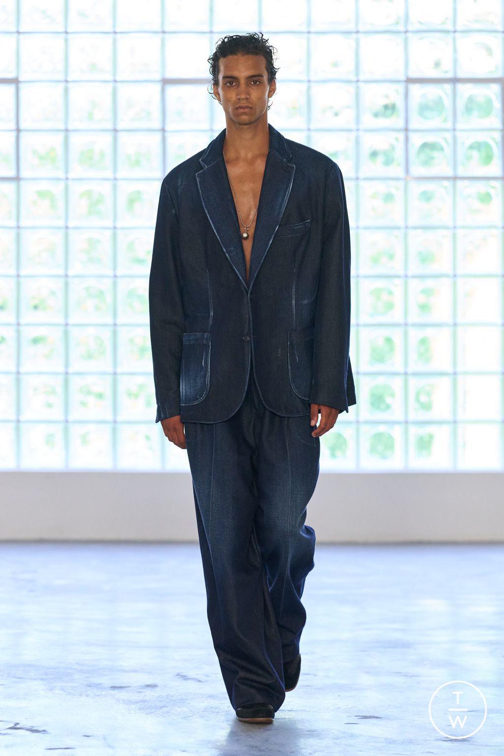 Fashion Week Milan Spring/Summer 2026 look 13 from the David Catalan collection menswear