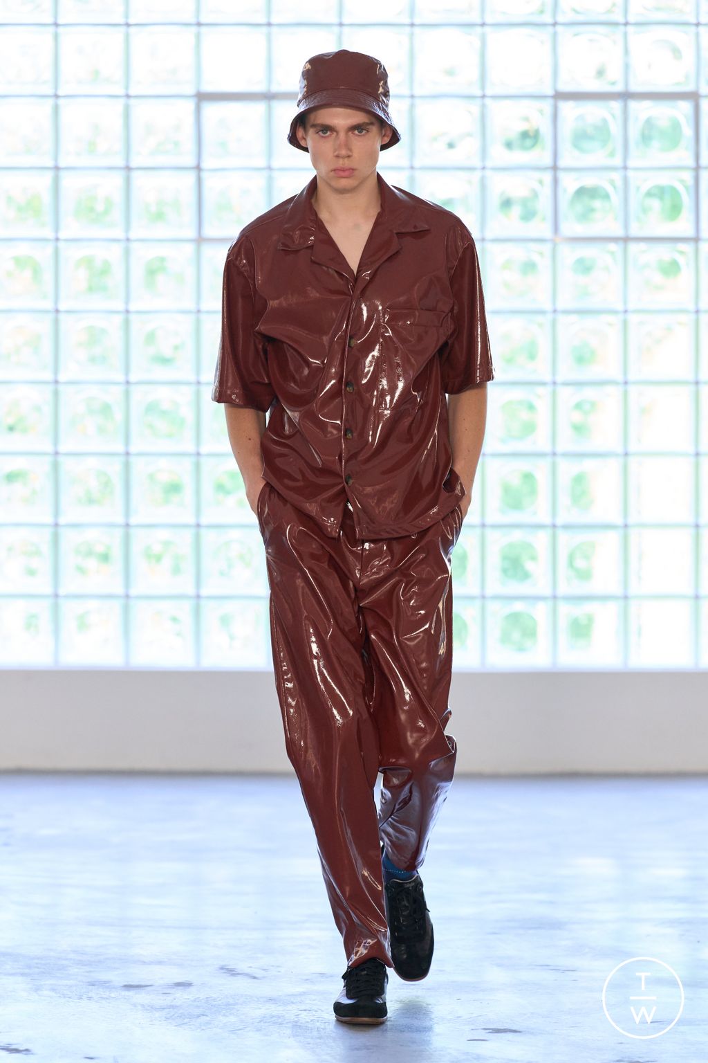 Fashion Week Milan Spring/Summer 2026 look 22 de la collection David Catalan menswear