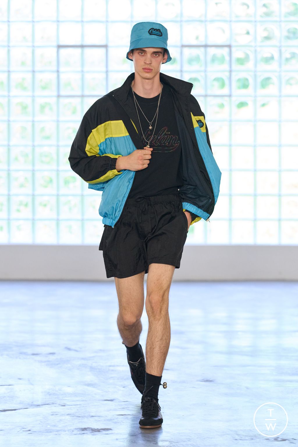 Fashion Week Milan Spring/Summer 2026 look 40 from the David Catalan collection menswear