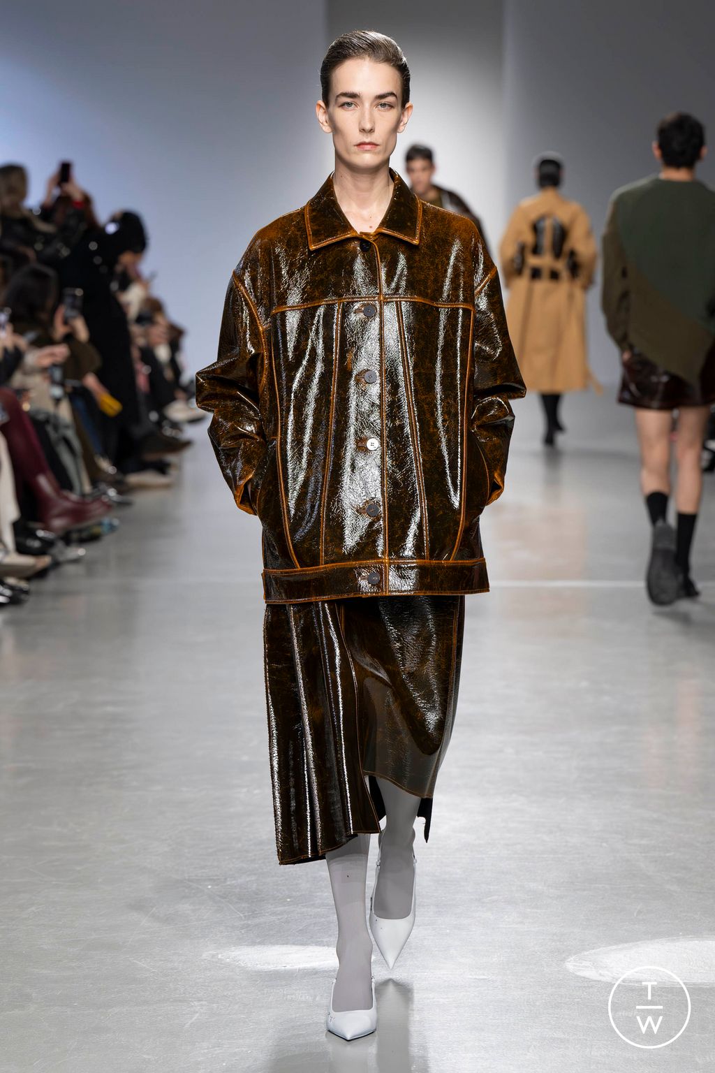 Fashion Week Paris Fall/Winter 2024 look 30 from the Dawei collection womenswear