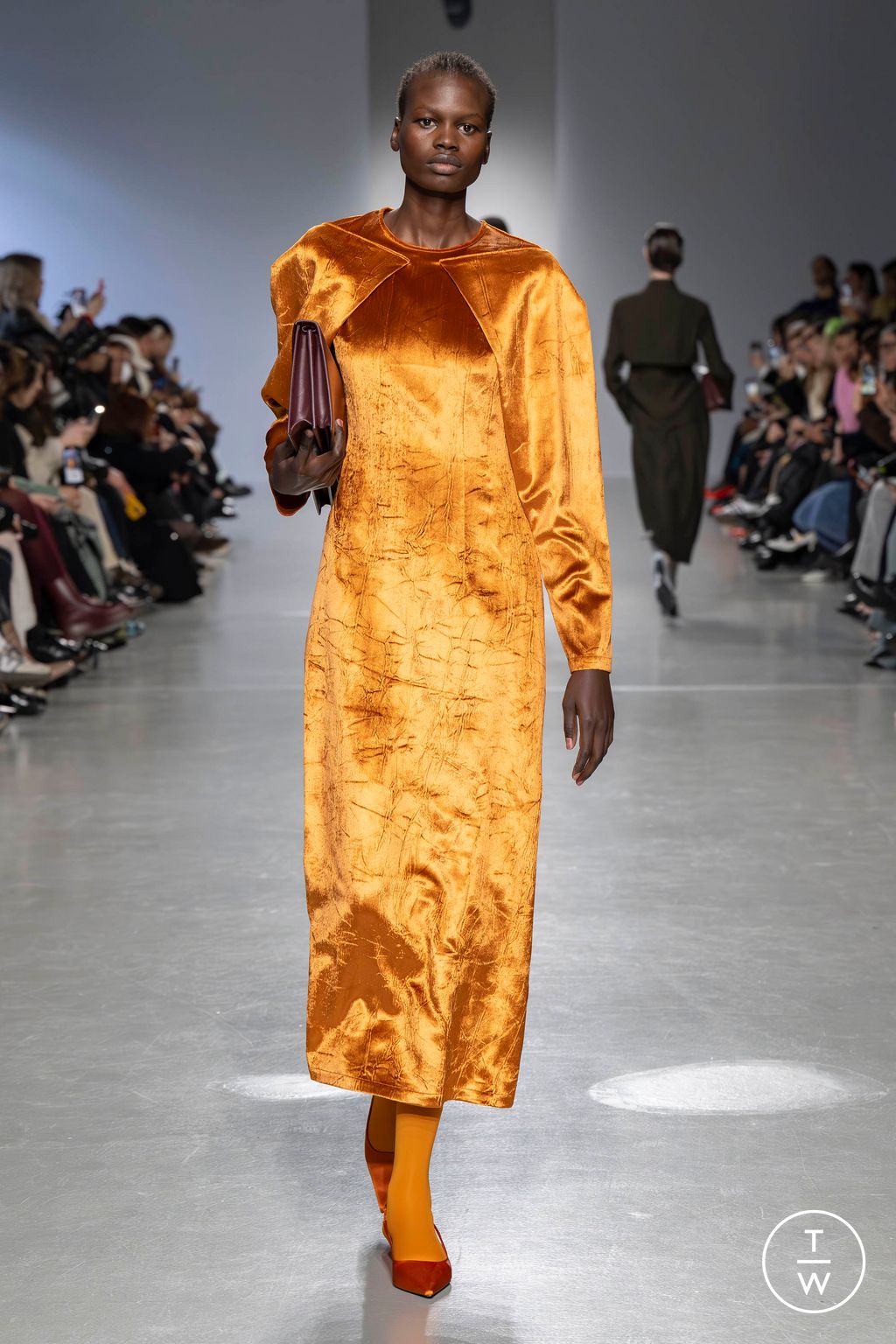 Fashion Week Paris Fall/Winter 2024 look 38 de la collection Dawei womenswear