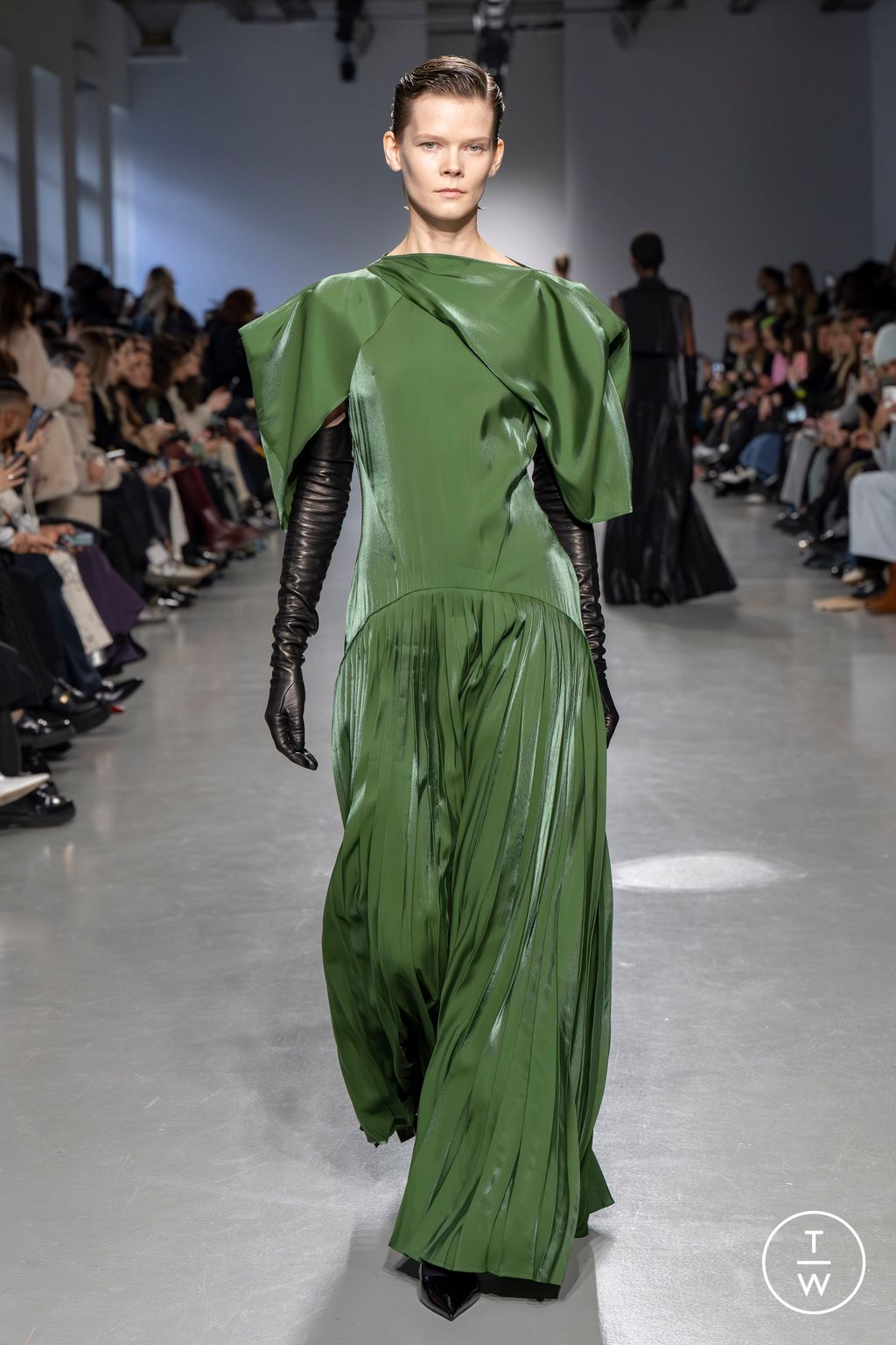 Fashion Week Paris Fall/Winter 2024 look 47 de la collection Dawei womenswear