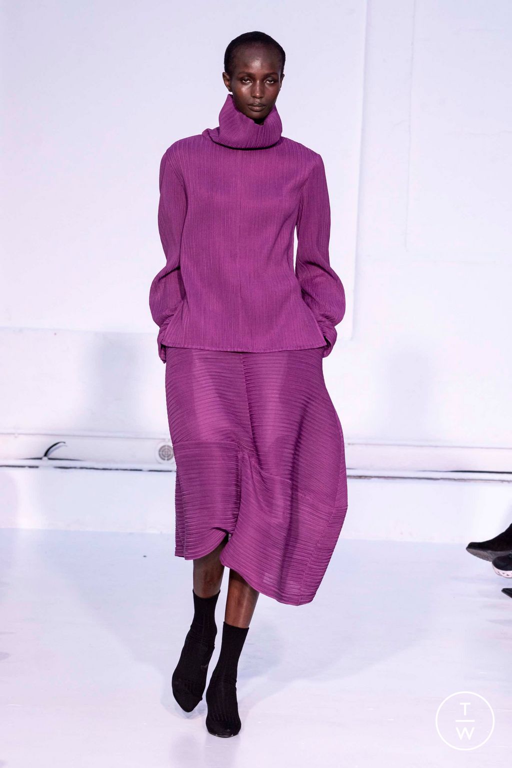 Fashion Week Paris Fall/Winter 2023 look 13 de la collection Dawei womenswear