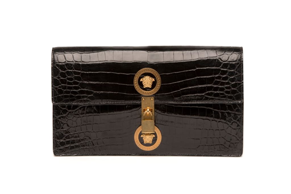 Fashion Week Milan Spring/Summer 2018 look 54 from the Versace collection 女装配饰