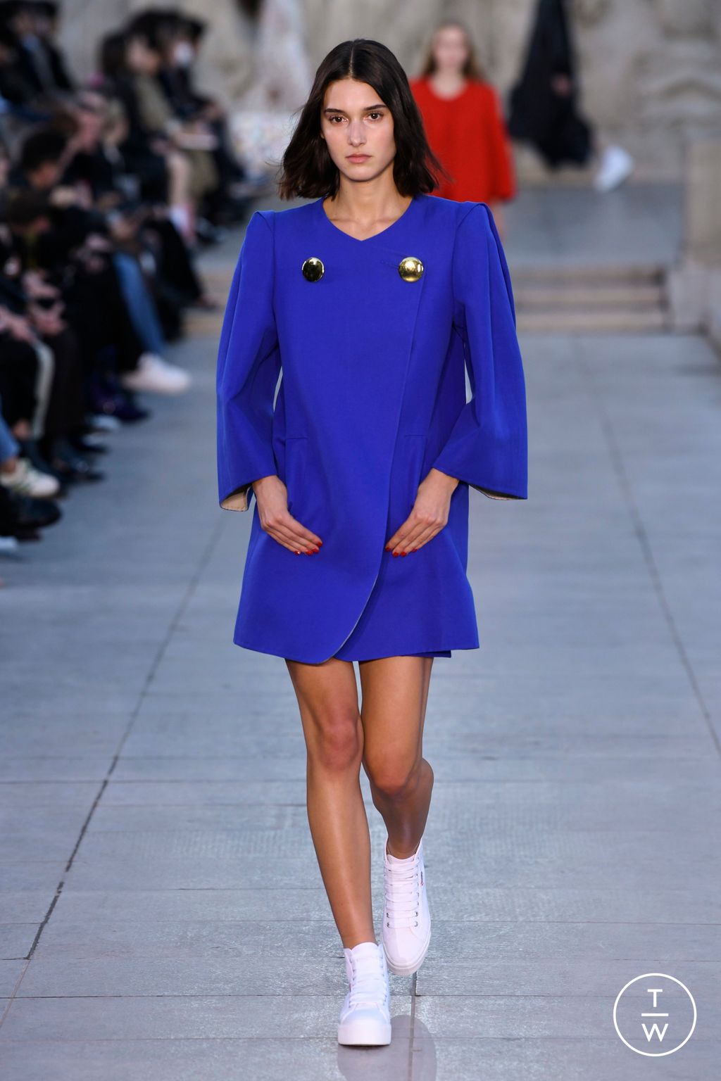 Fashion Week Paris Spring/Summer 2023 look 43 from the Akris collection 女装