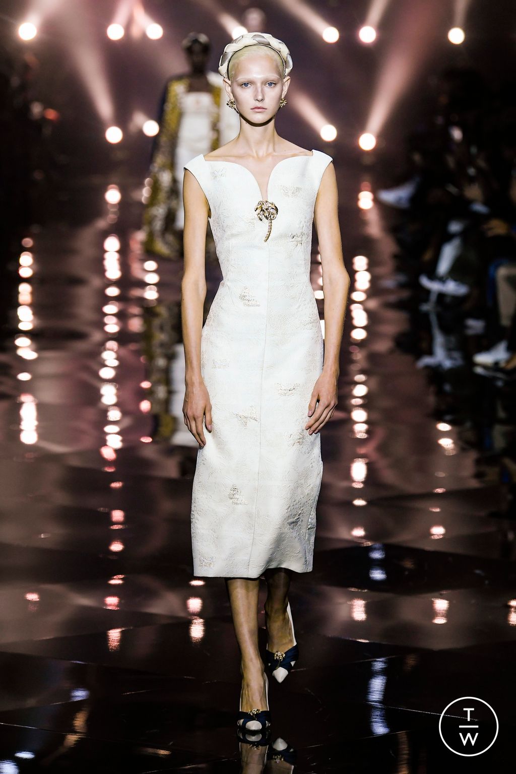 Fashion Week Milan Spring/Summer 2023 look 1 from the Roberto Cavalli collection womenswear