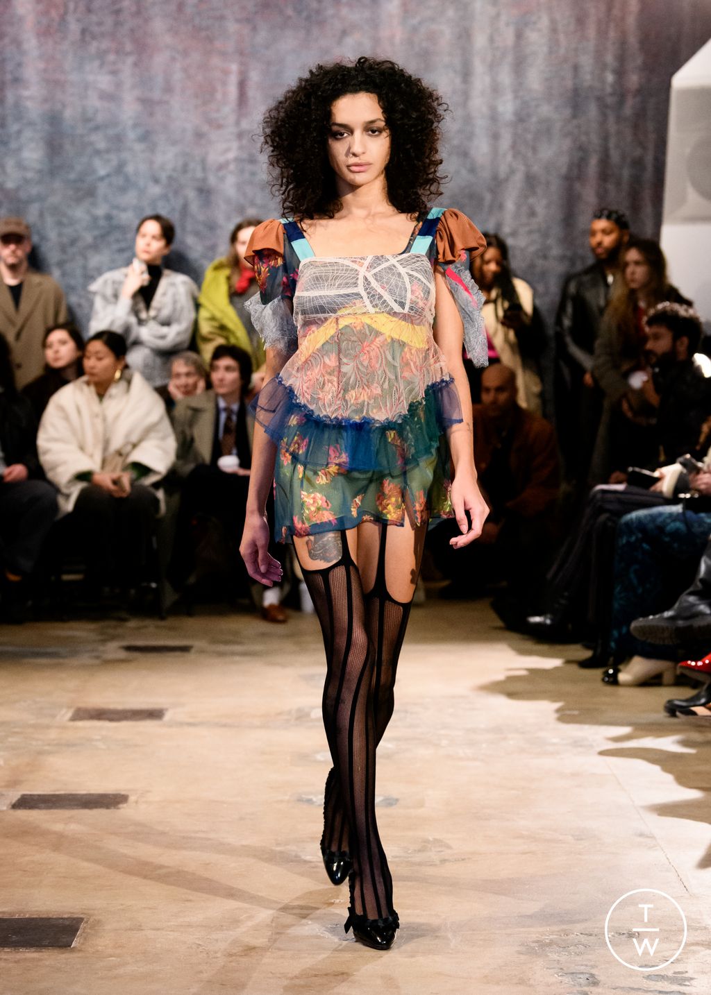 Fashion Week New York Fall/Winter 2024 look 3 from the Lou Dallas collection 女装