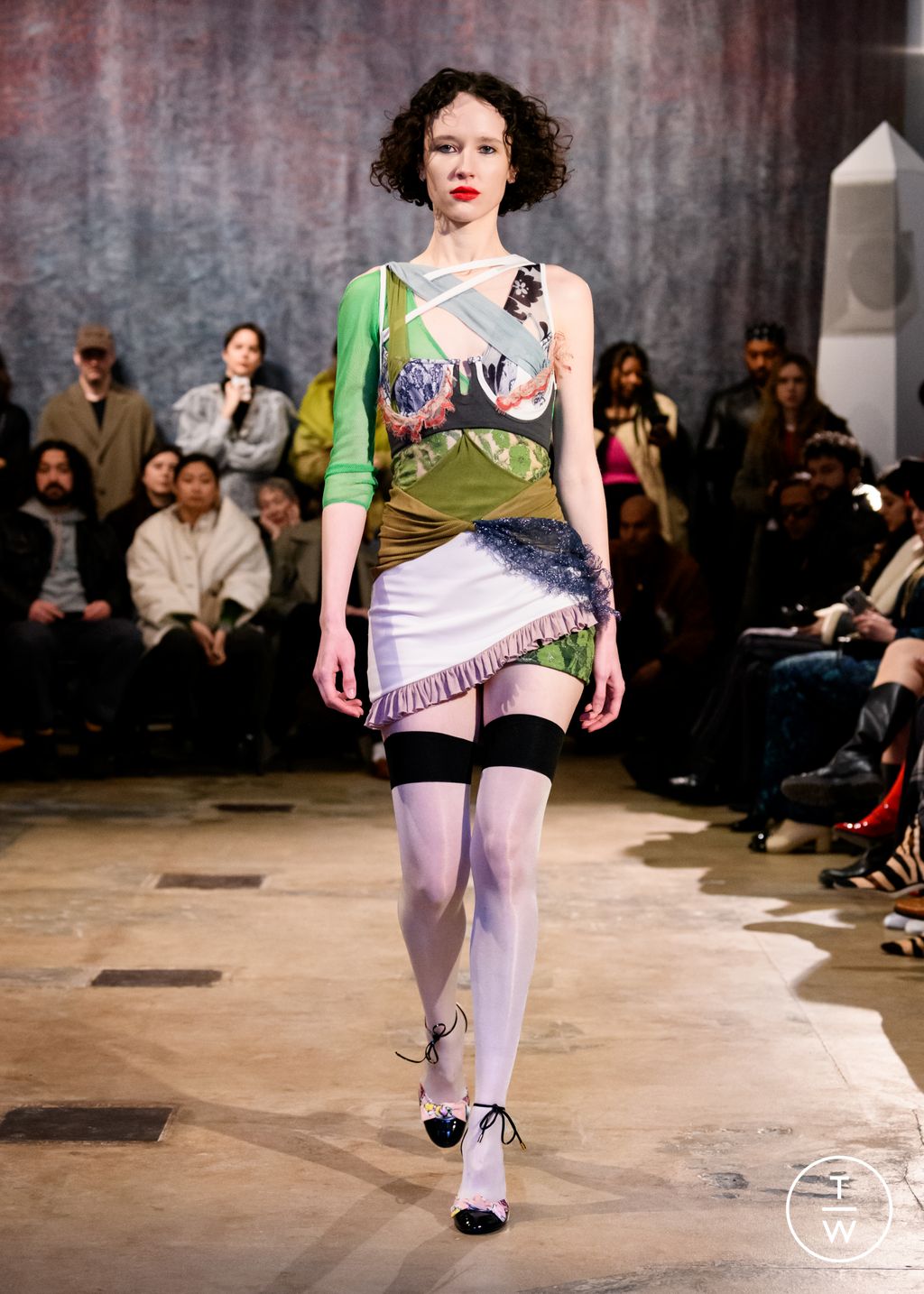 Fashion Week New York Fall/Winter 2024 look 11 from the Lou Dallas collection womenswear