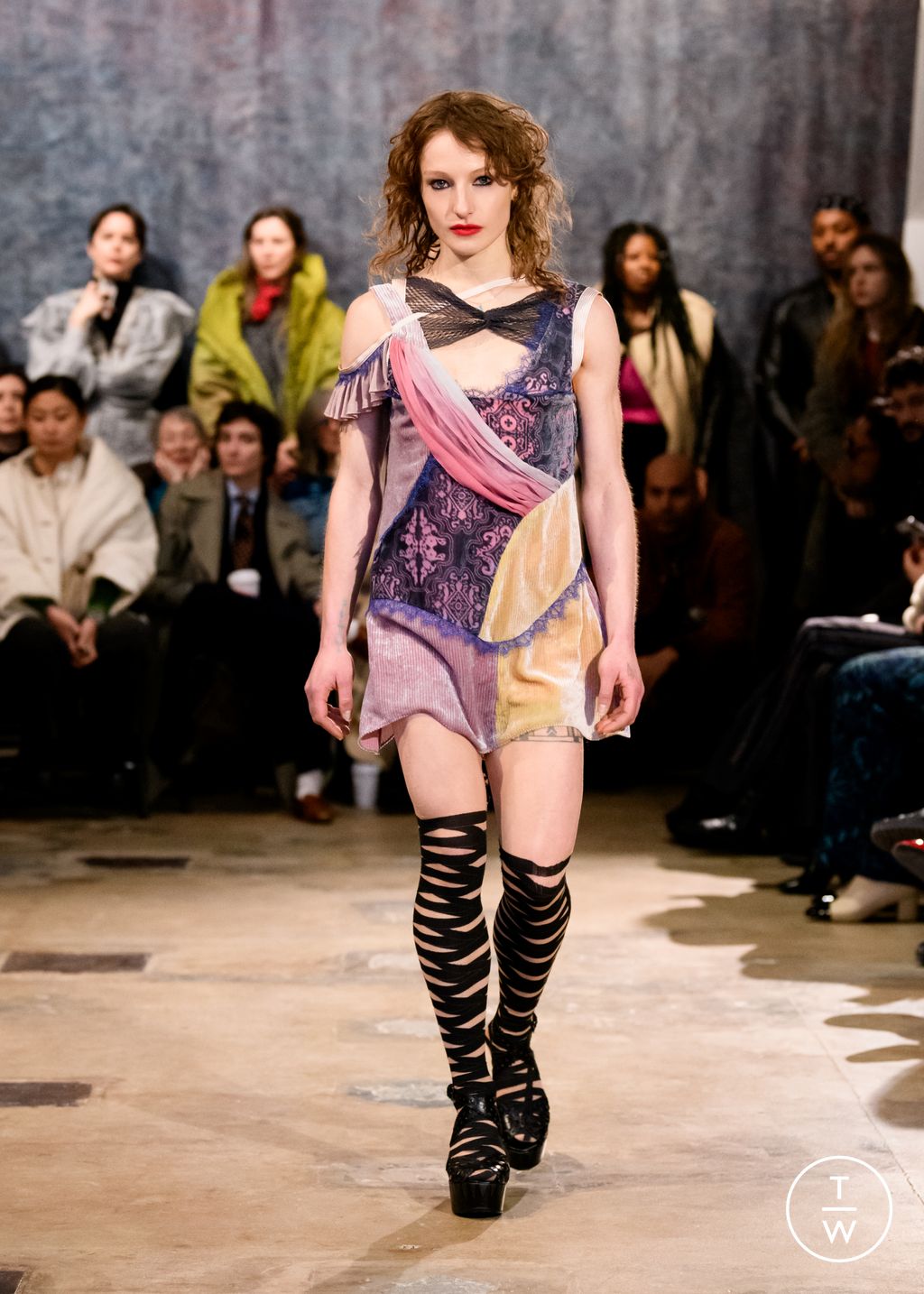 Fashion Week New York Fall/Winter 2024 look 17 from the Lou Dallas collection womenswear