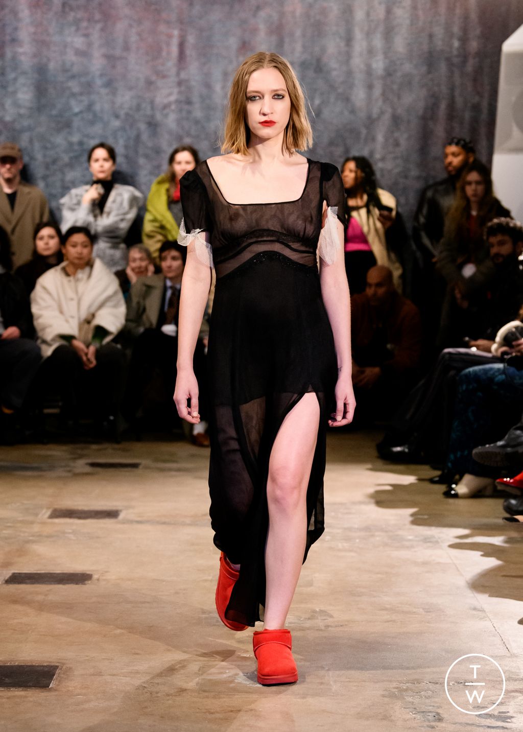 Fashion Week New York Fall/Winter 2024 look 21 from the Lou Dallas collection womenswear