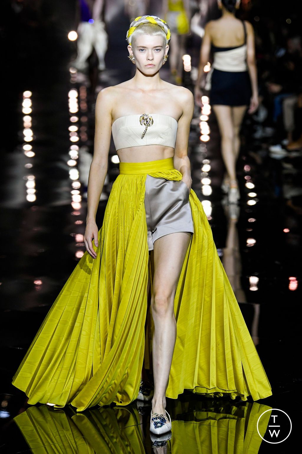 Fashion Week Milan Spring/Summer 2023 look 48 from the Roberto Cavalli collection womenswear
