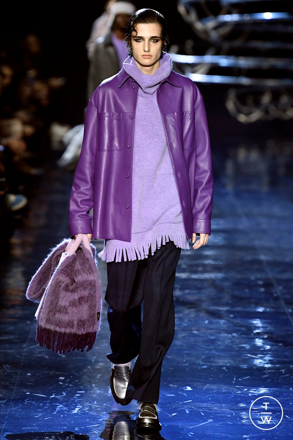 Fashion Week Milan Fall/Winter 2023 look 42 from the Fendi collection menswear