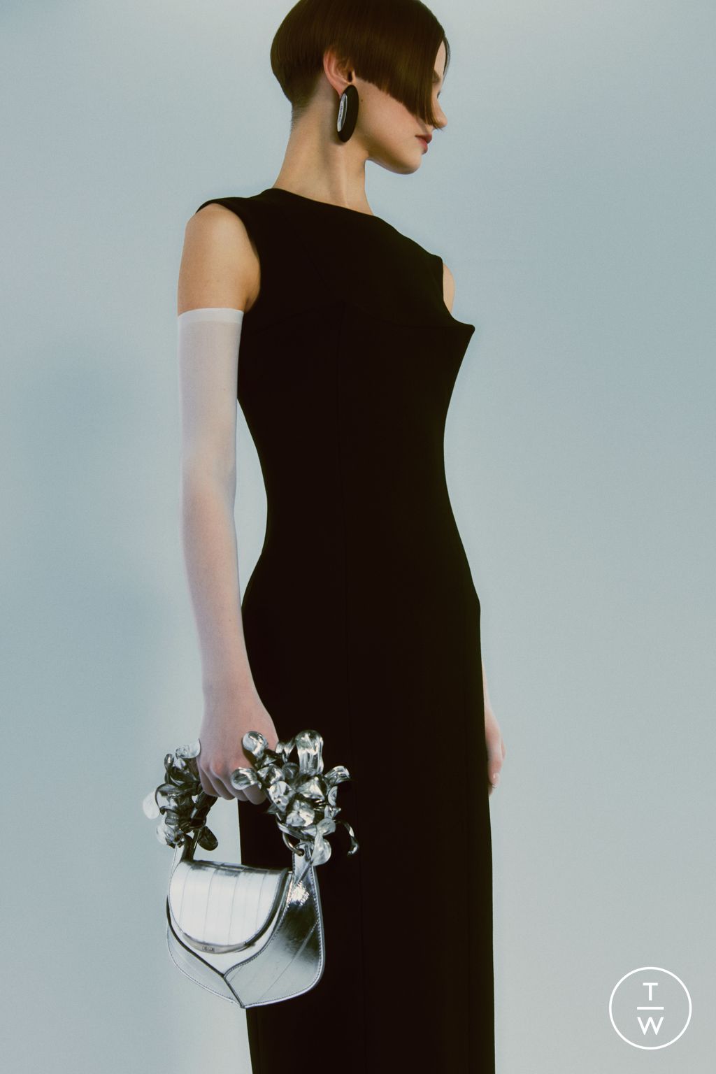 Fashion Week Milan Pre-Fall 2024 look 2 from the Del Core collection womenswear