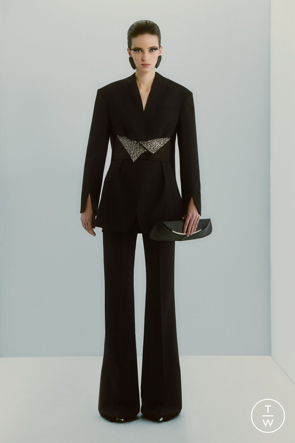 Fashion Week Milan Pre-Fall 2024 look 21 from the Del Core collection womenswear