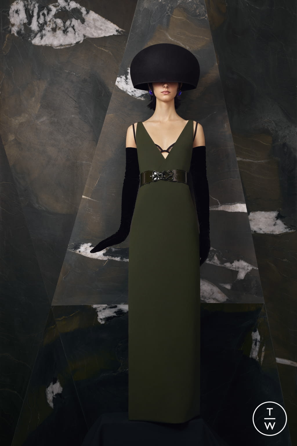 Fashion Week Milan Pre-Fall 2022 look 11 from the Del Core collection womenswear