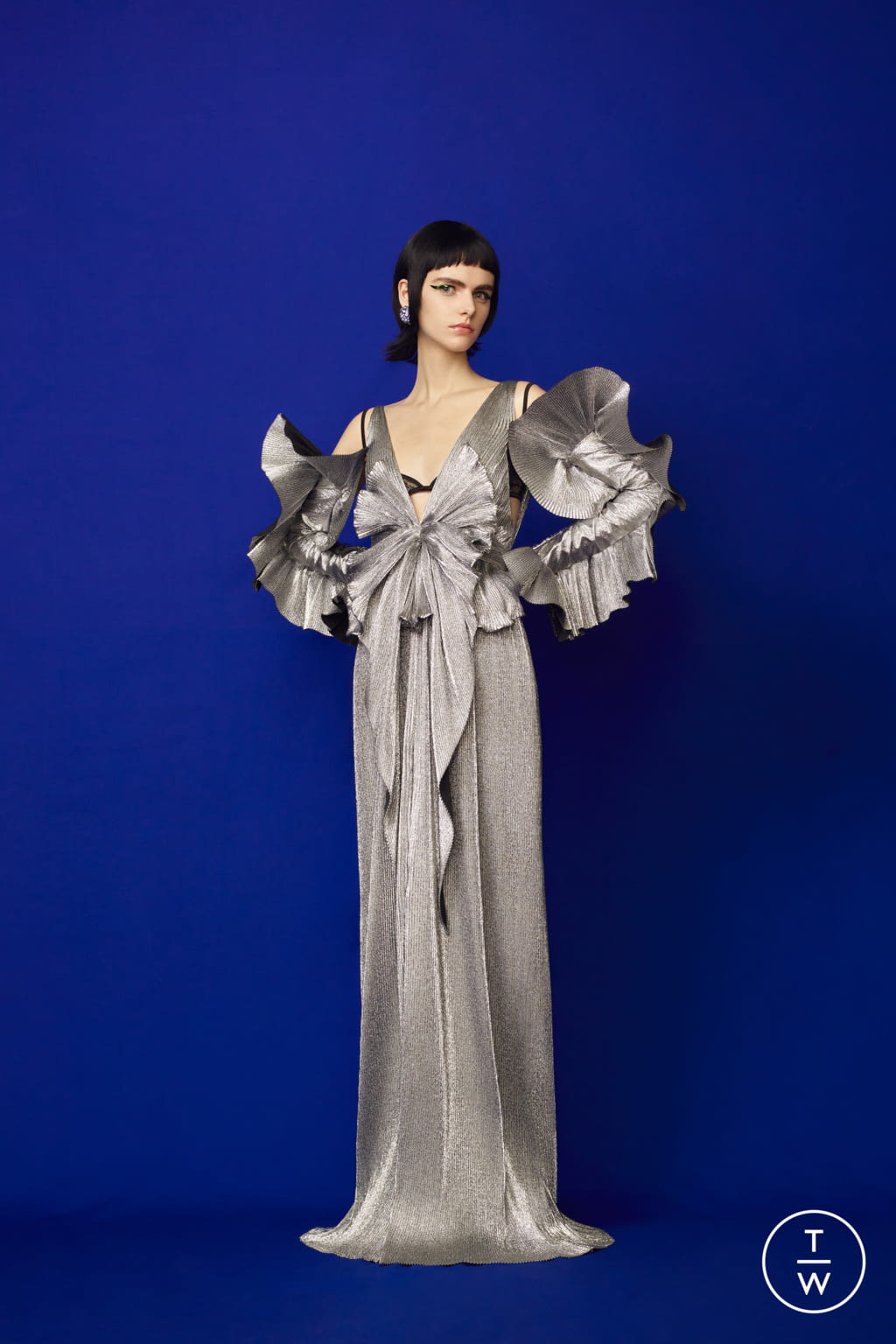 Fashion Week Milan Pre-Fall 2022 look 17 de la collection Del Core womenswear