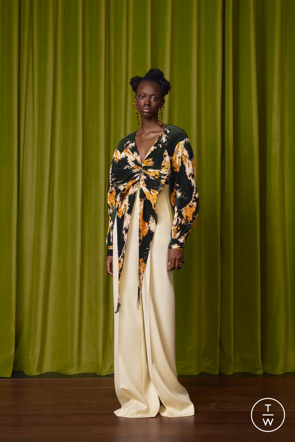 Fashion Week Milan Pre-Fall 2022 look 4 from the Del Core collection 女装