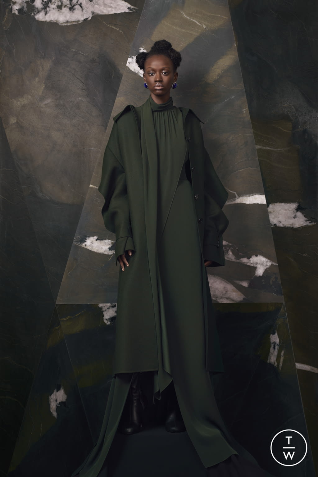 Fashion Week Milan Pre-Fall 2022 look 10 from the Del Core collection 女装