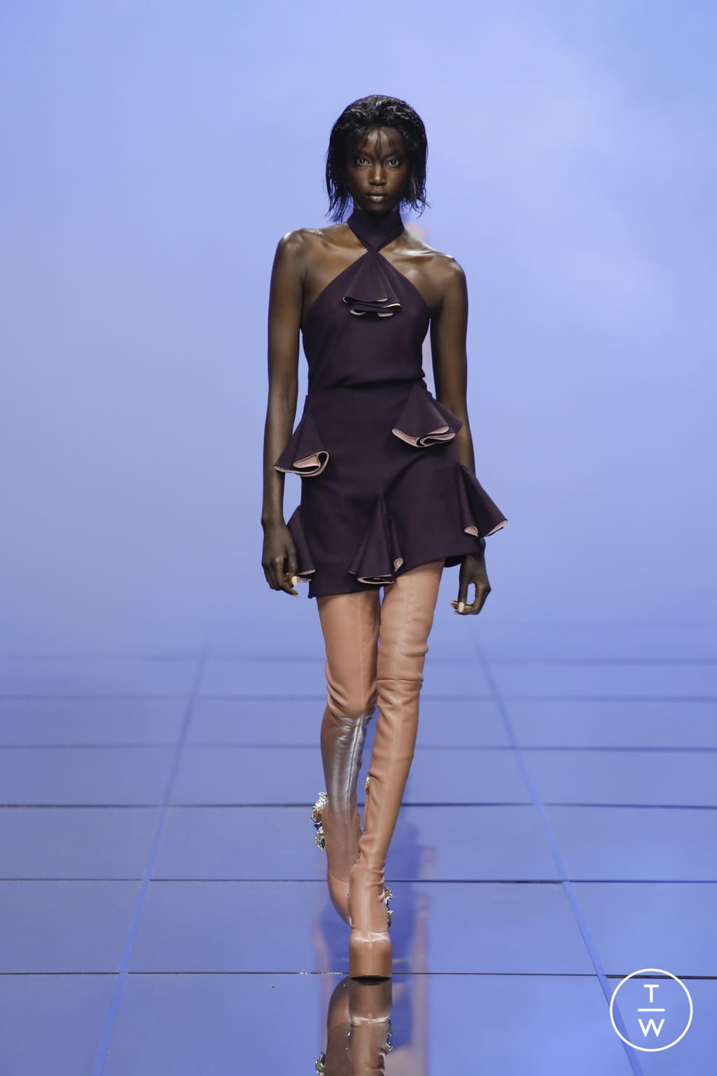 Fashion Week Milan Spring/Summer 2022 look 1 de la collection Del Core womenswear