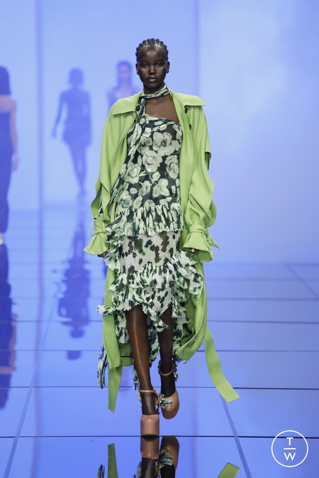 Fashion Week Milan Spring/Summer 2022 look 4 from the Del Core collection 女装