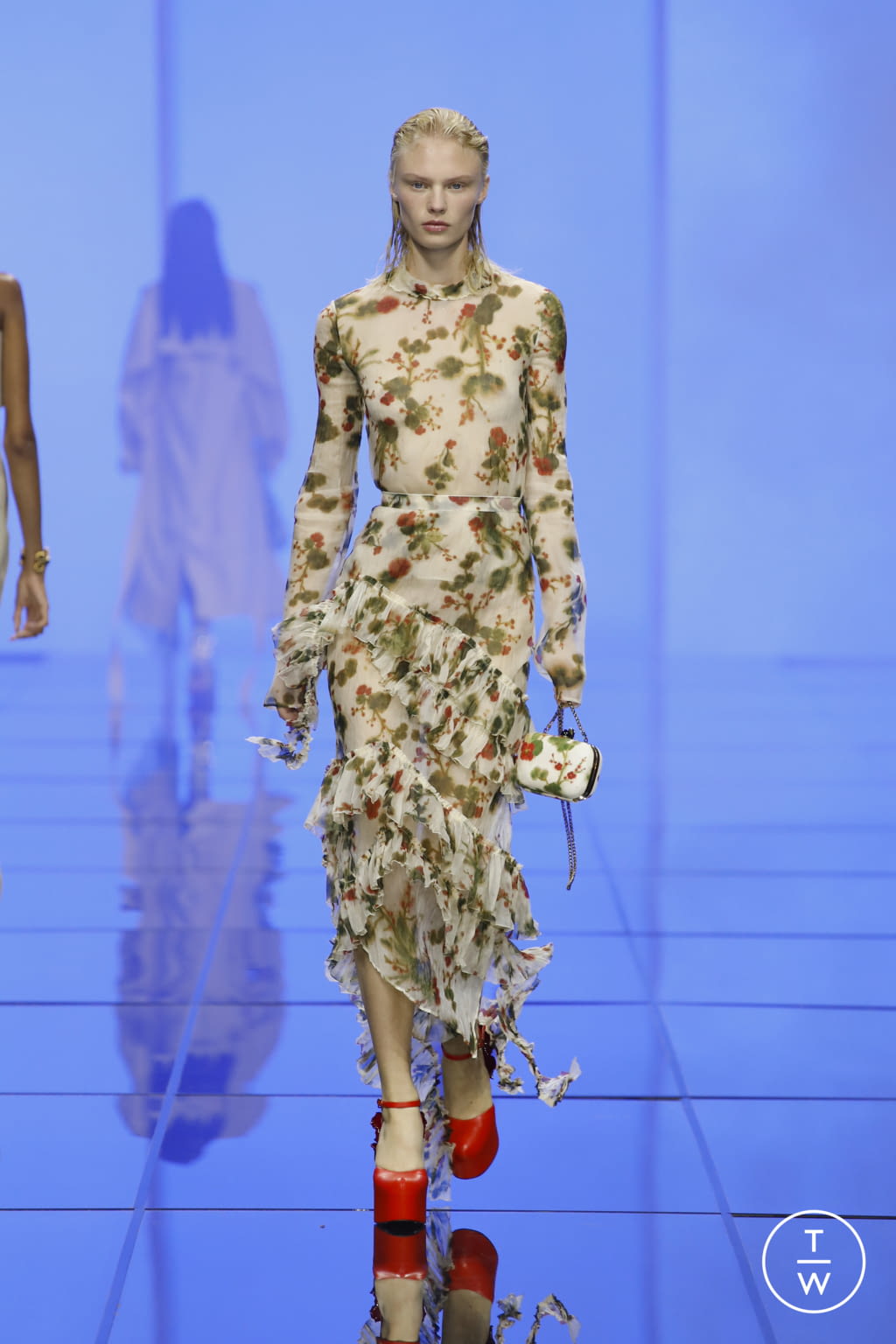 Fashion Week Milan Spring/Summer 2022 look 8 de la collection Del Core womenswear