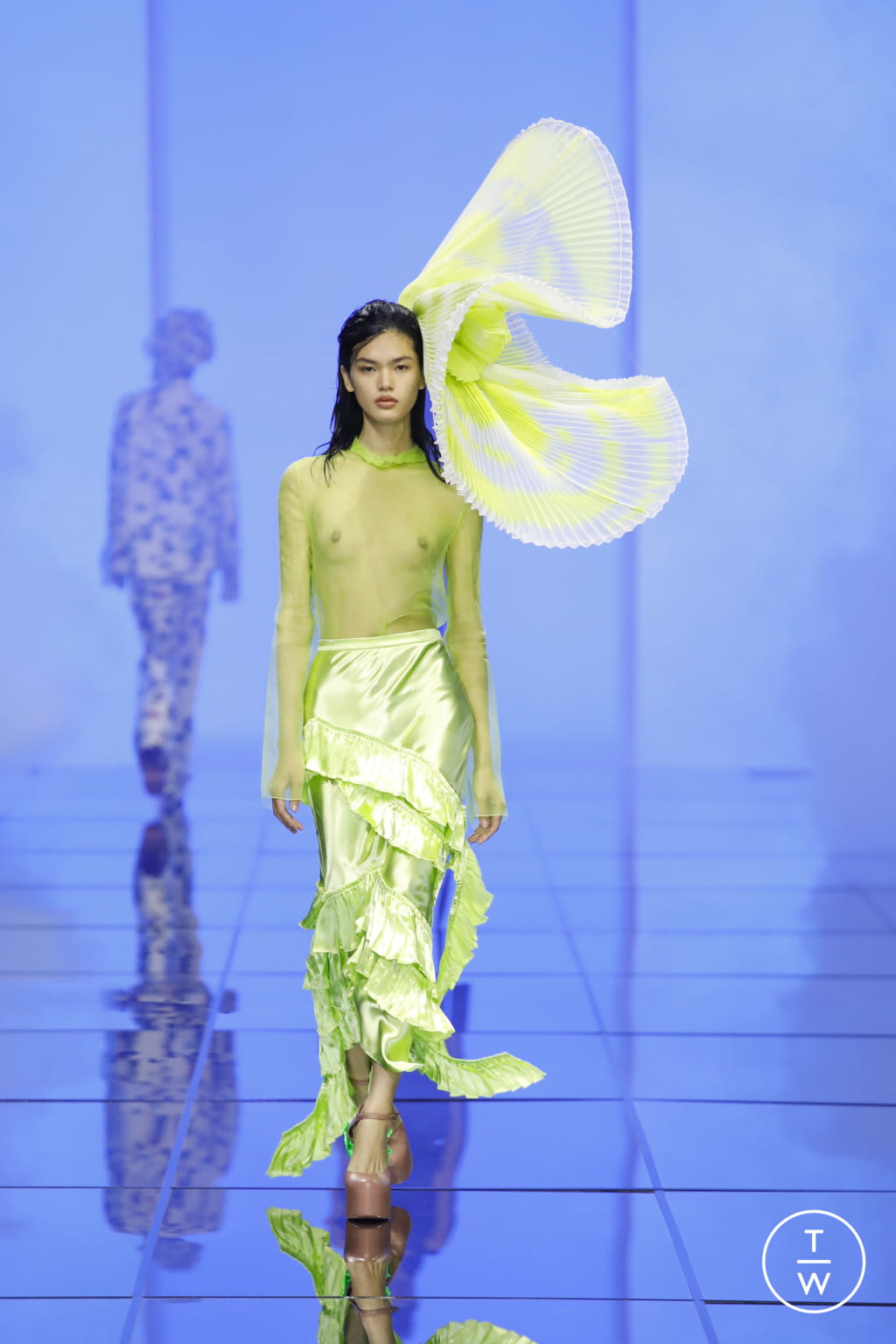 Fashion Week Milan Spring/Summer 2022 look 14 de la collection Del Core womenswear