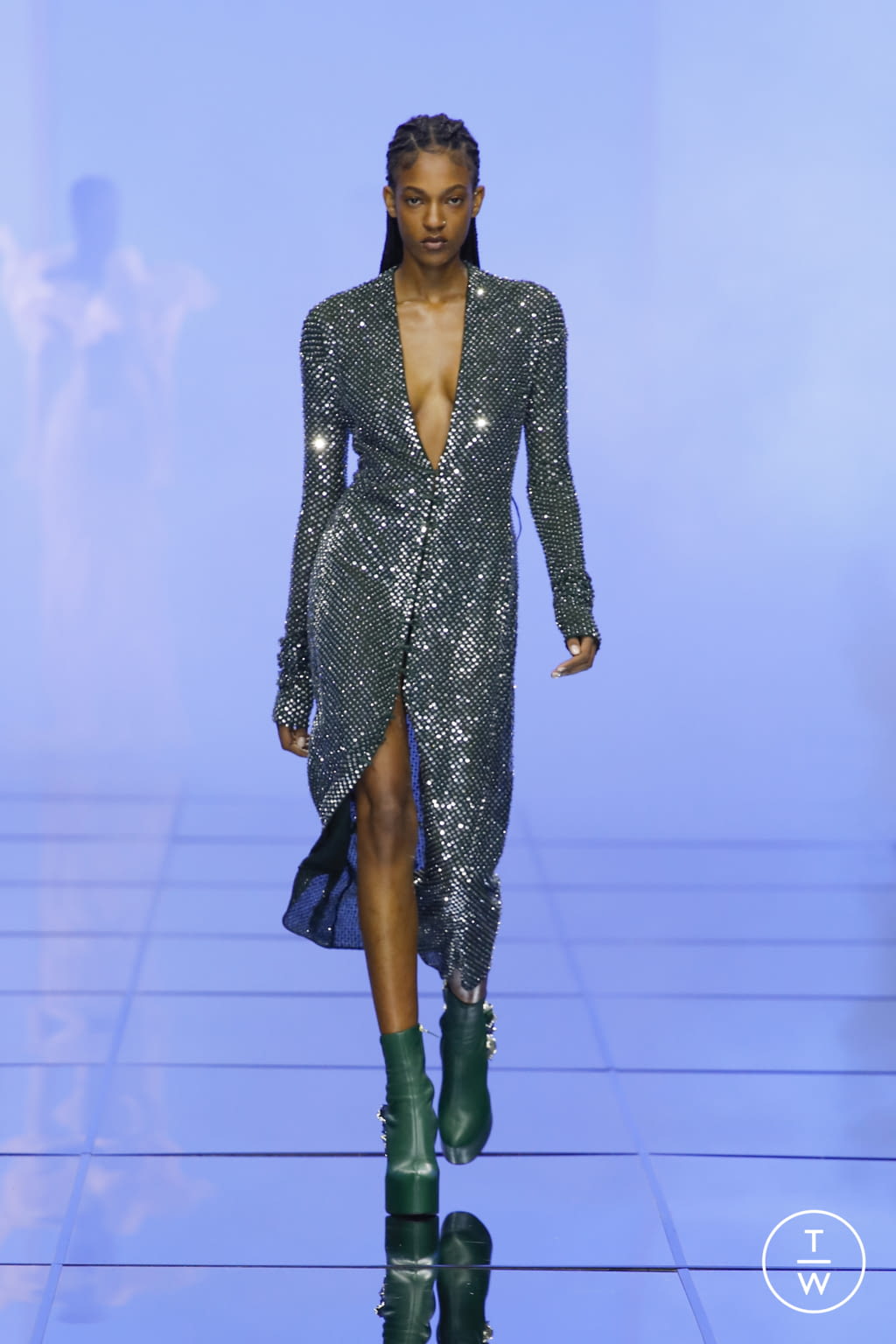 Fashion Week Milan Spring/Summer 2022 look 16 de la collection Del Core womenswear