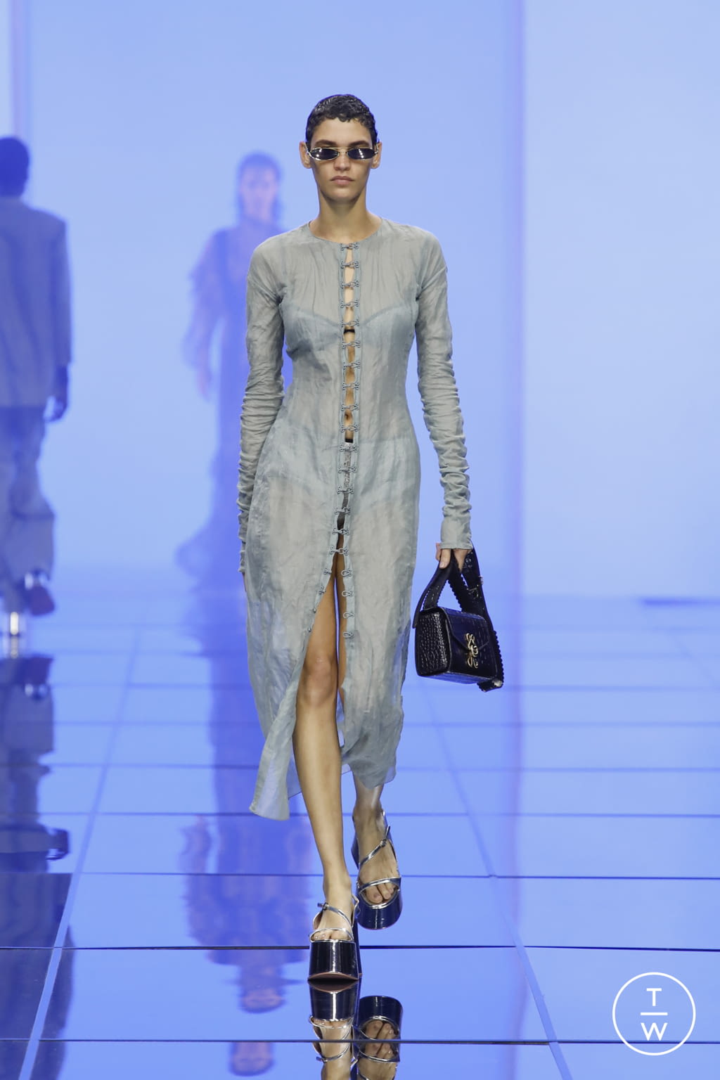 Fashion Week Milan Spring/Summer 2022 look 20 from the Del Core collection 女装