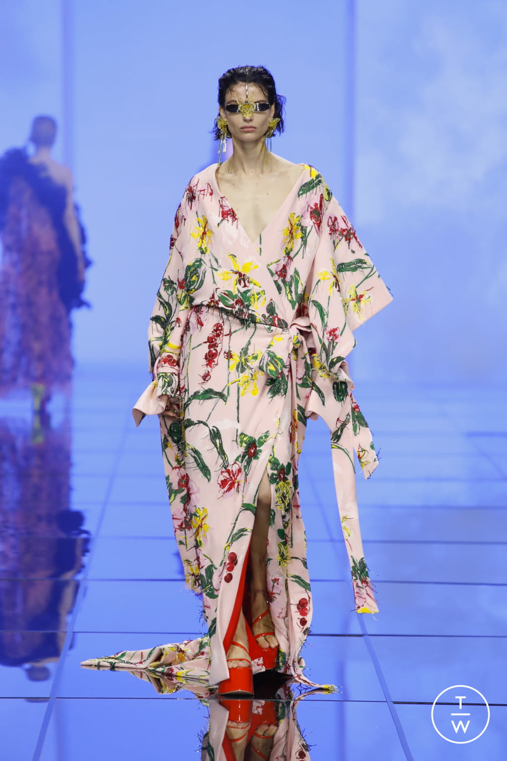 Fashion Week Milan Spring/Summer 2022 look 26 from the Del Core collection womenswear