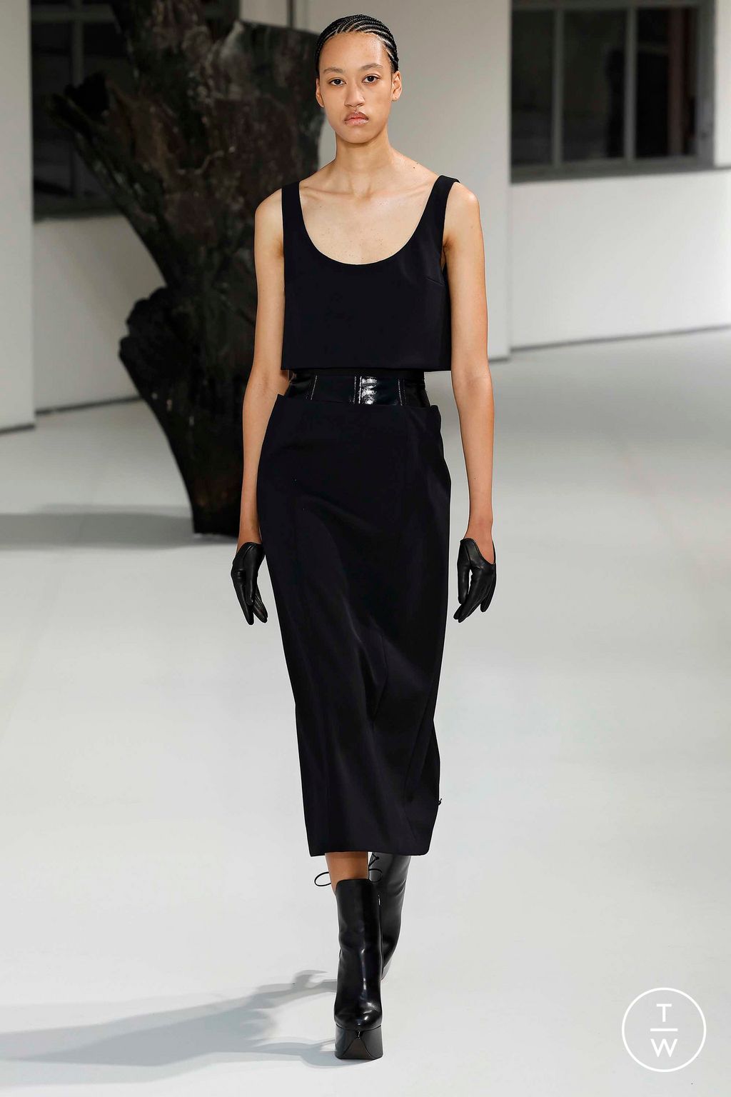 Fashion Week Milan Fall/Winter 2023 look 9 de la collection Del Core womenswear
