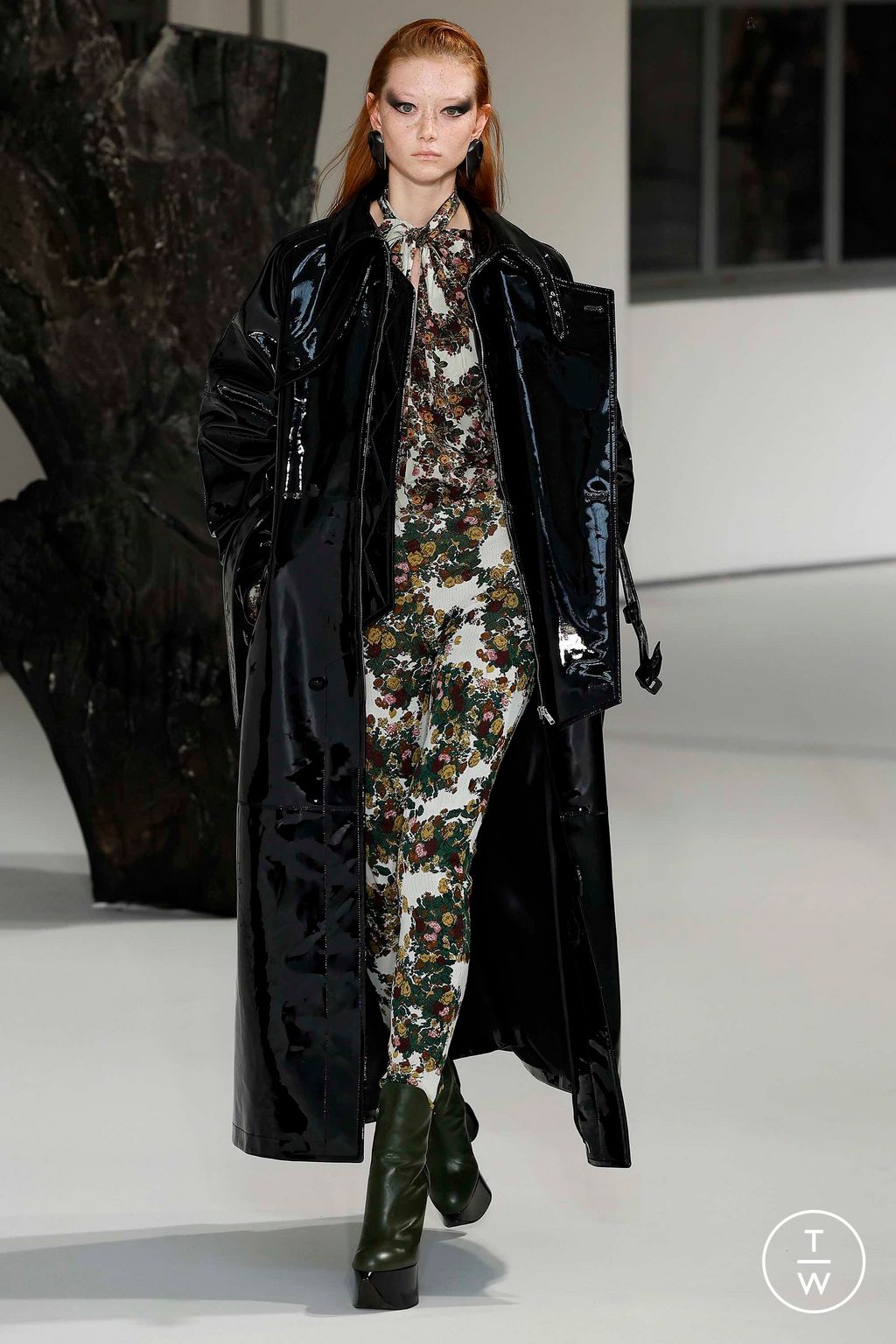 Fashion Week Milan Fall/Winter 2023 look 10 from the Del Core collection womenswear