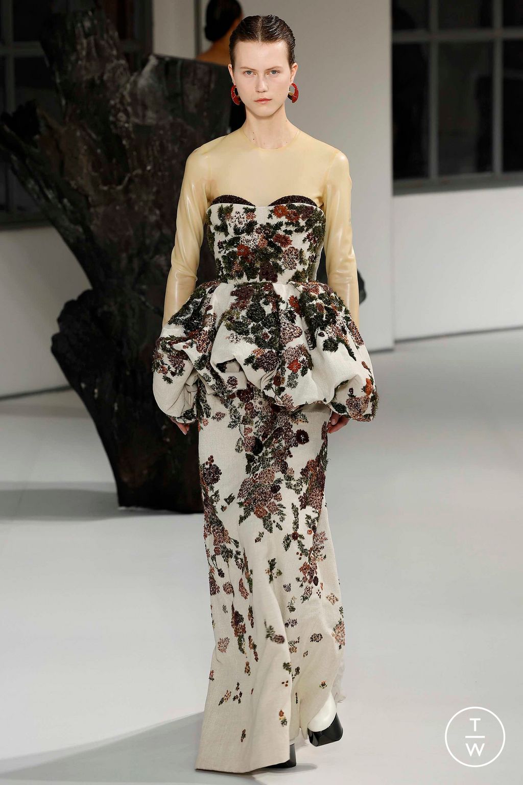 Fashion Week Milan Fall/Winter 2023 look 12 de la collection Del Core womenswear