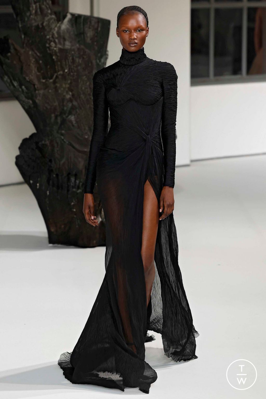Fashion Week Milan Fall/Winter 2023 look 18 de la collection Del Core womenswear