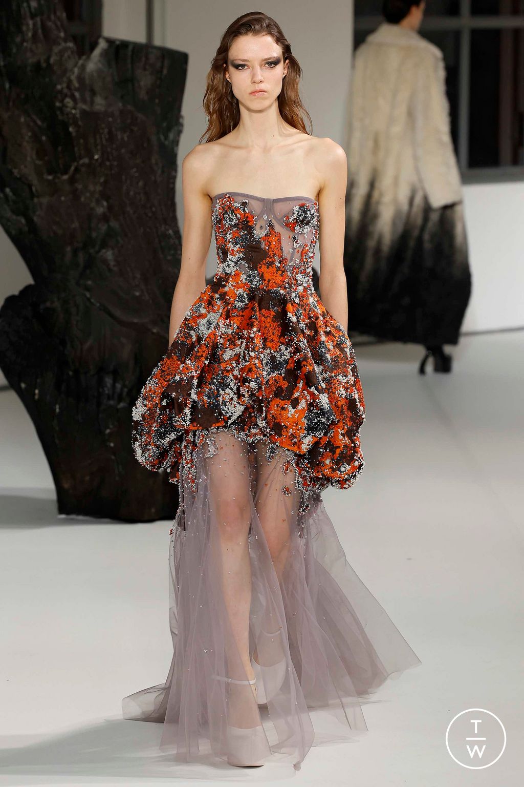 Fashion Week Milan Fall/Winter 2023 look 19 de la collection Del Core womenswear